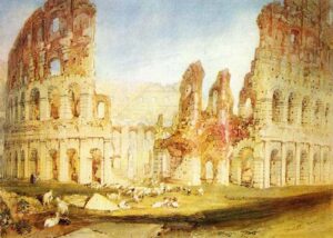 Rome The Colosseum by J.M.W. Turner, hand-painted oil painting reproduction