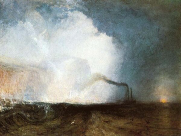Staffa Fingals Cave by J.M.W. Turner, hand-painted oil painting reproduction