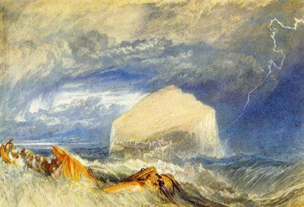 The Bass Rock by J.M.W. Turner, hand-painted oil painting reproduction