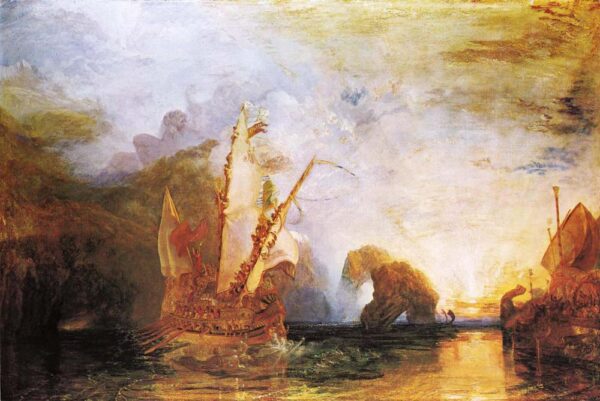 Ulysses Deriding Polyphemus by J.M.W. Turner, hand-painted oil painting reproduction