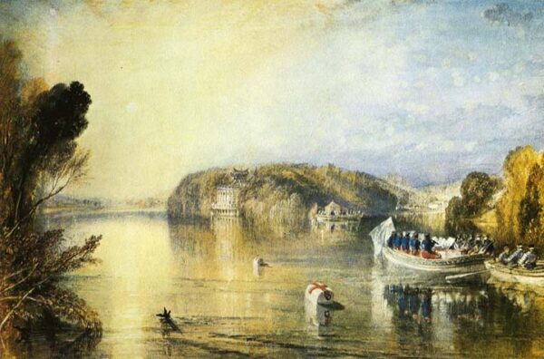 Virginia Water by J.M.W. Turner, hand-painted oil reproduction