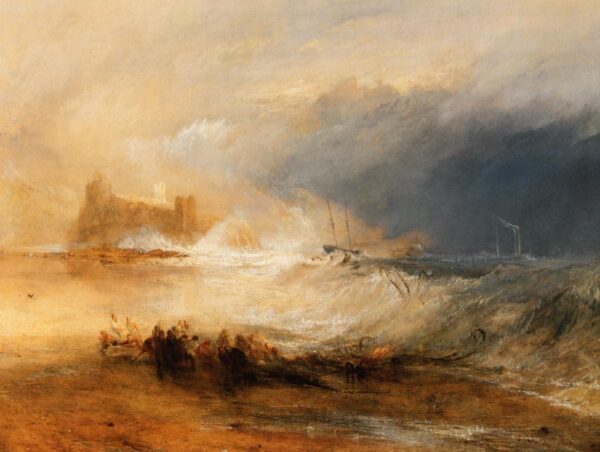 Wreckers Coast of Northumberland by J.M.W. Turner, hand-painted oil painting reproduction