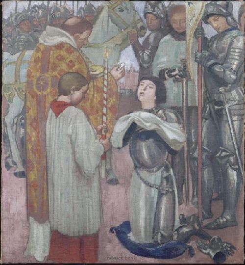 Joan of Arc by Maurice Denis, hand-painted oil reproduction