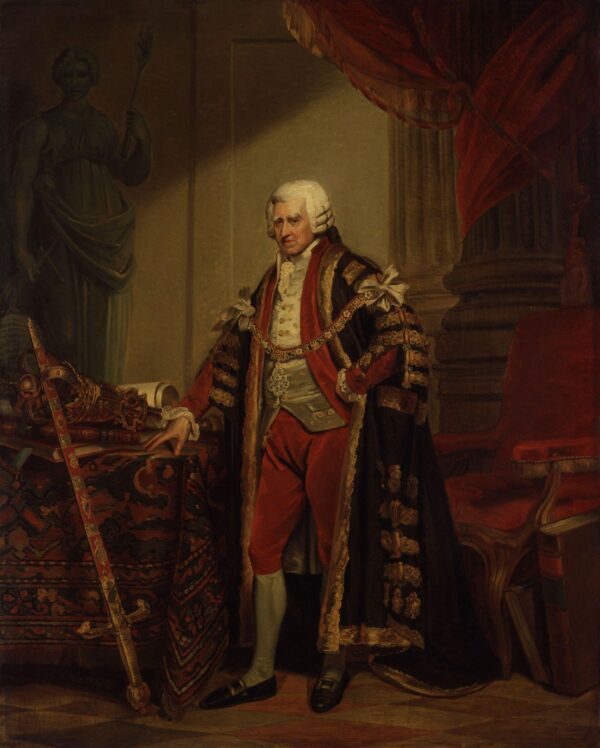 John Boydell by Sir William Beechey, hand-painted oil painting reproduction
