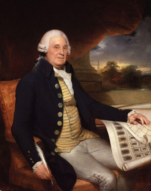 John Carr by Sir William Beechey, hand-painted oil painting reproduction