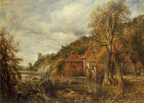 Arundel Mill and Castle by John Constable, hand-painted oil painting reproduction