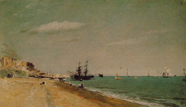 Brighton Beach with Colliers by John Constable, hand-painted oil painting reproduction