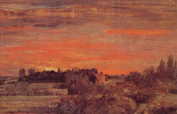 East Bergholt Rectory by John Constable, hand-painted oil painting reproduction