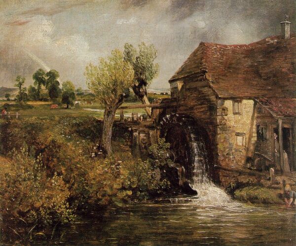 Gillingham Mill by John Constable, hand-painted oil painting reproduction