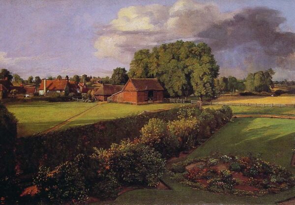 Golding Constables Flower Garden by John Constable, hand-painted oil painting reproduction