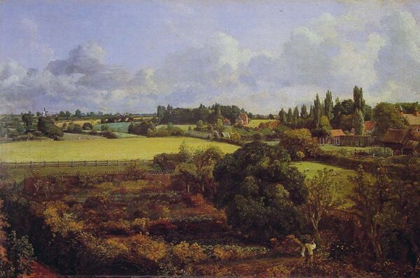 Golding Constables Kitchen Garden by John Constable, hand-painted oil painting reproduction