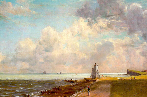 Harwich Lighthouse by John Constable, hand-painted oil painting reproduction