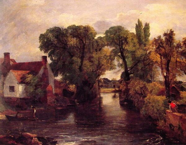 Mill Stream by John Constable, hand-painted oil painting reproduction