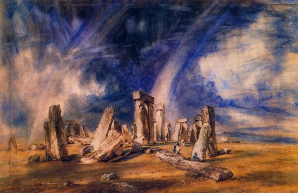 Stonehenge by John Constable, hand-painted oil painting reproduction
