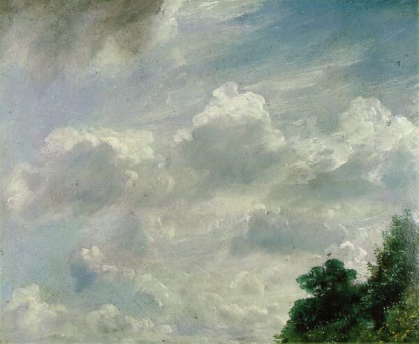 Study of Clouds at Hampstead by John Constable, hand-painted oil painting reproduction