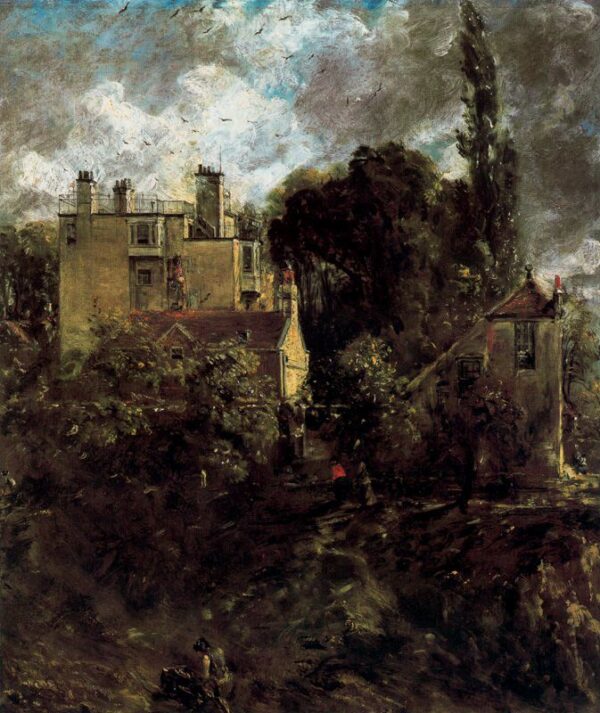 The Admirals House by John Constable, hand-painted oil painting reproduction