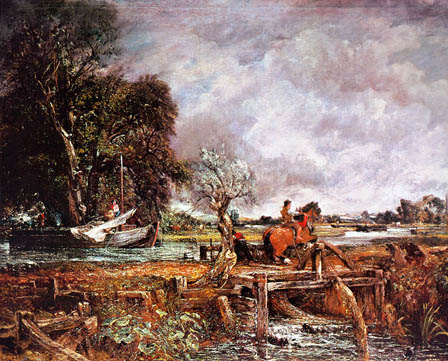 The Leaping Horse by John Constable, hand-painted oil reproduction