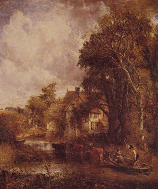 The Valley Farm by John Constable, hand-painted oil painting reproduction