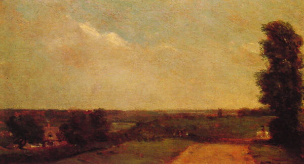 View Towards Dedham by John Constable, hand-painted oil painting reproduction