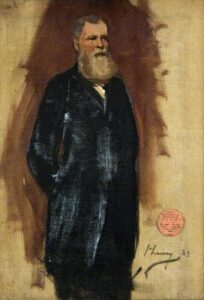 John Filshill by John Lavery, hand-painted oil painting reproduction