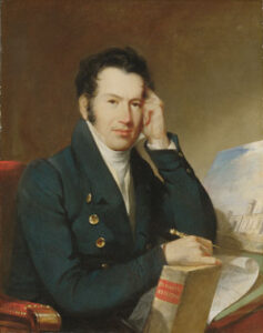 John Haviland by John Neagle, hand-painted oil painting reproduction