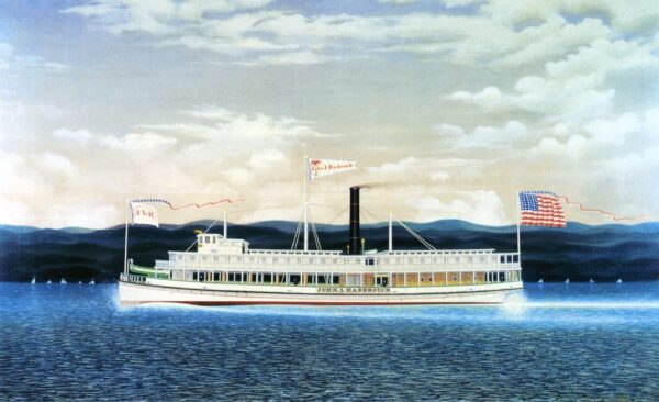 John L. Hasbrouck by James Bard, hand-painted oil painting reproduction