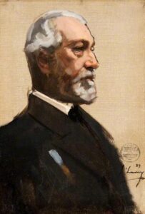 John Muir of Deanston by John Lavery, hand-painted oil painting reproduction