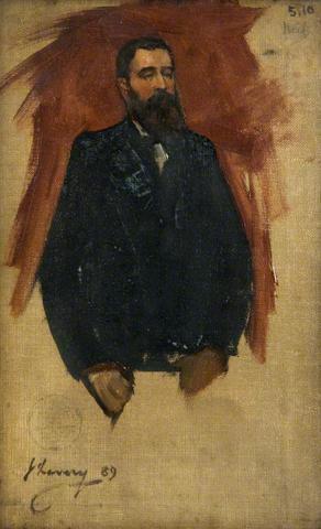 John Neil by John Lavery, hand-painted oil reproduction
