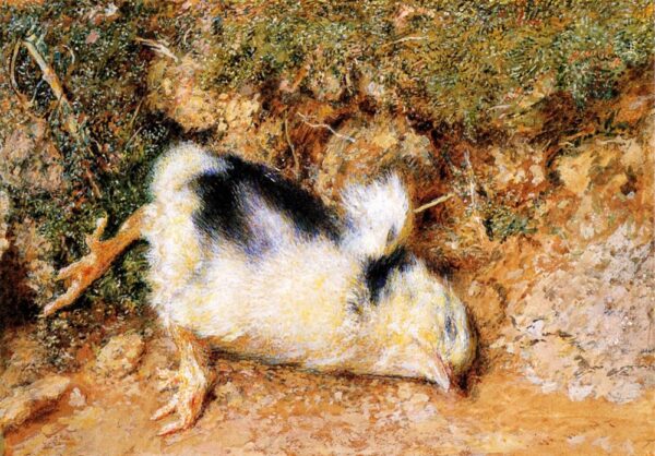 John Ruskin’s Dead Chick by William Holman Hunt, hand-painted oil painting reproduction