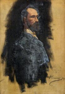 John S. Templeton by John Lavery, hand-painted oil painting reproduction