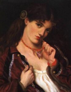 Jolie Coeur by Marie Spartali Stillman, hand-painted oil painting reproduction