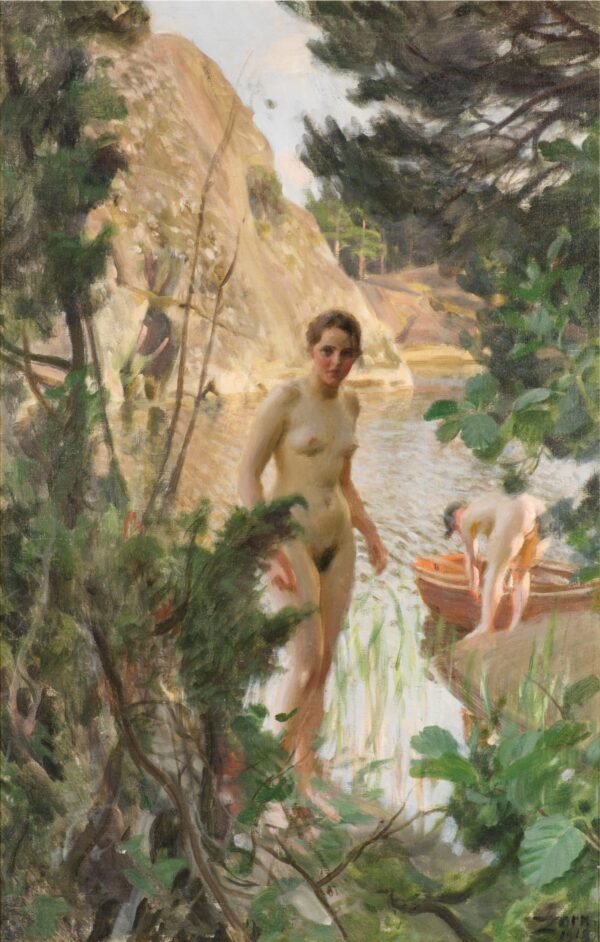 Jollen by Anders Zorn, hand-painted oil painting reproduction