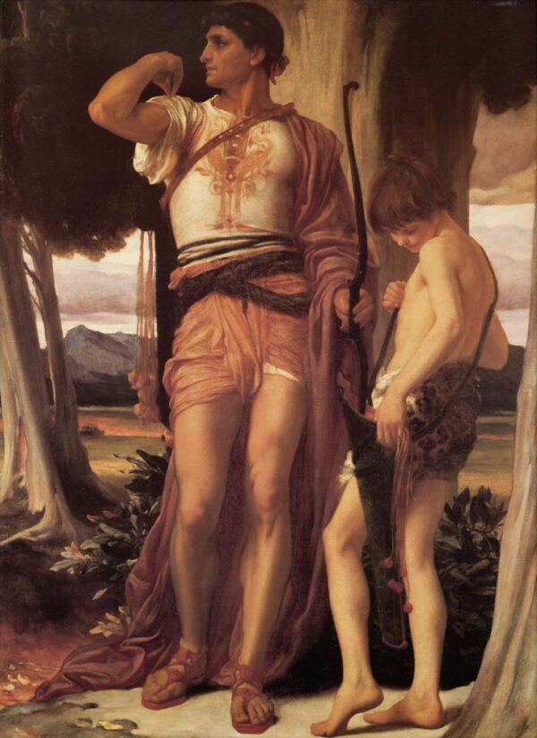 Jonathans Token to David by Lord Frederick Leighton, hand-painted oil painting reproduction