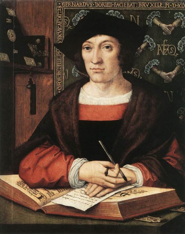 Joris van Zelle by Bernaert van Orley, hand-painted oil painting reproduction