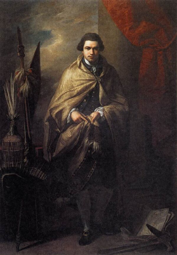 Joseph Banks by Benjamin West, hand-painted oil painting reproduction
