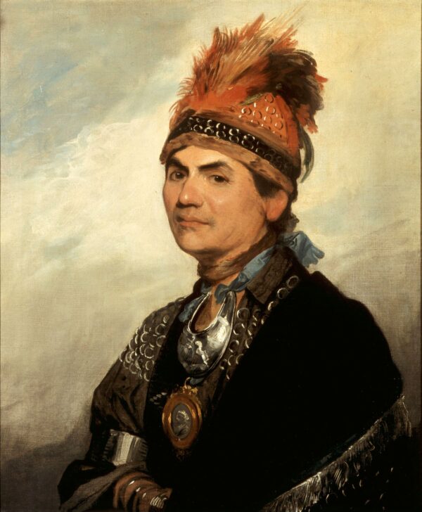 Joseph Brant II by Gilbert Stuart, hand-painted oil painting reproduction