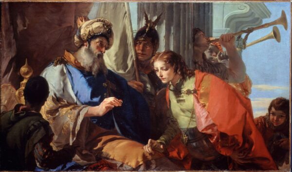 Joseph Receiving Pharaoh’s Ring by Giovanni Battista Tiepolo, hand-painted oil painting reproduction