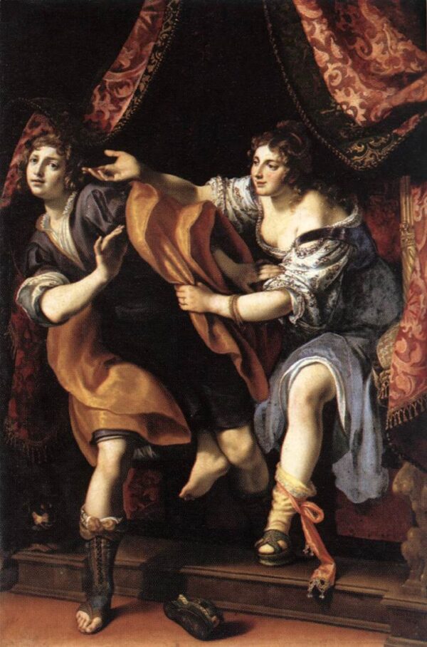 Joseph and Potiphar’s Wife by Lodovico Cigoli, hand-painted oil painting reproduction