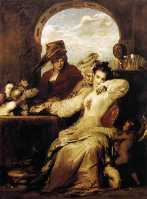 Josephine and the Fortune-Teller by David Wilkie, hand-painted oil painting reproduction