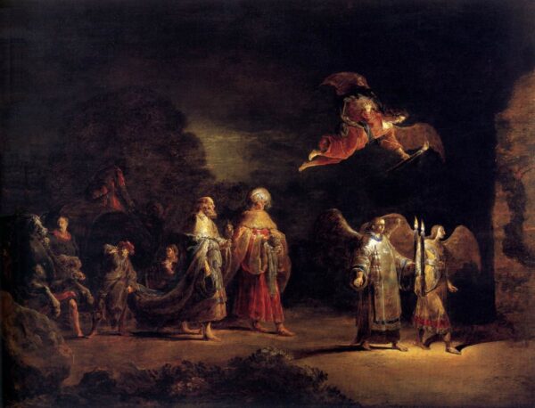 Journey of the Three Magi to Bethlehem by Leonard Bramer, hand-painted oil painting reproduction