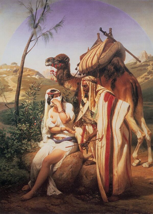 Judah and Tamar by Horace Vernet, hand-painted oil painting reproduction