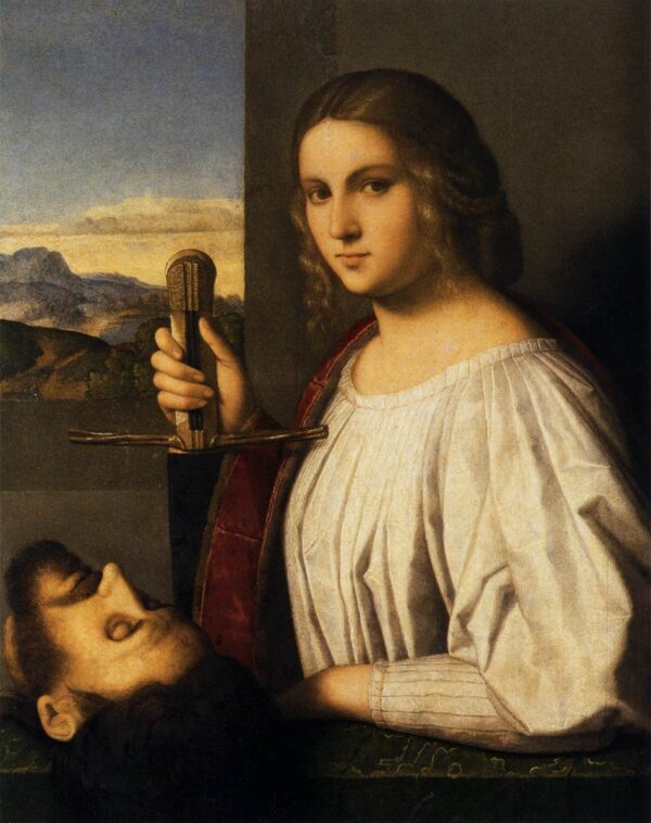 Judith by Vincenzo Catena, hand-painted oil painting reproduction
