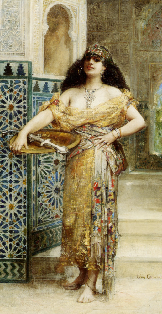 Judith by Leon Francois Comerre, hand-painted oil reproduction