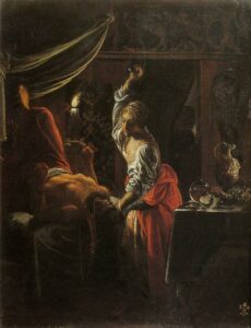 Judith Beheading Holofernes by Adam Elsheimer, hand-painted oil painting reproduction