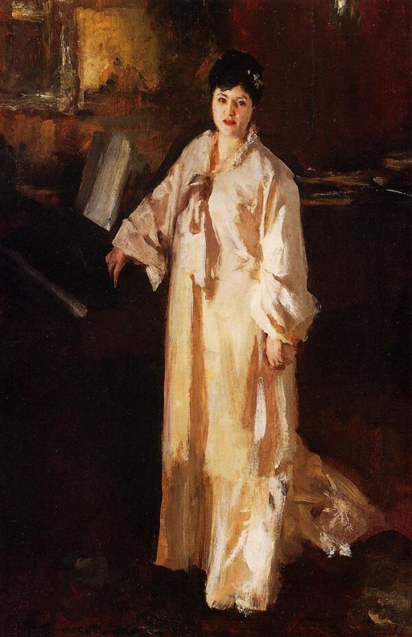 Judith Gautier by John Singer Sargent, hand-painted oil painting reproduction