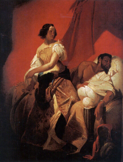 Judith and Holofernes by Horace Vernet, hand-painted oil reproduction