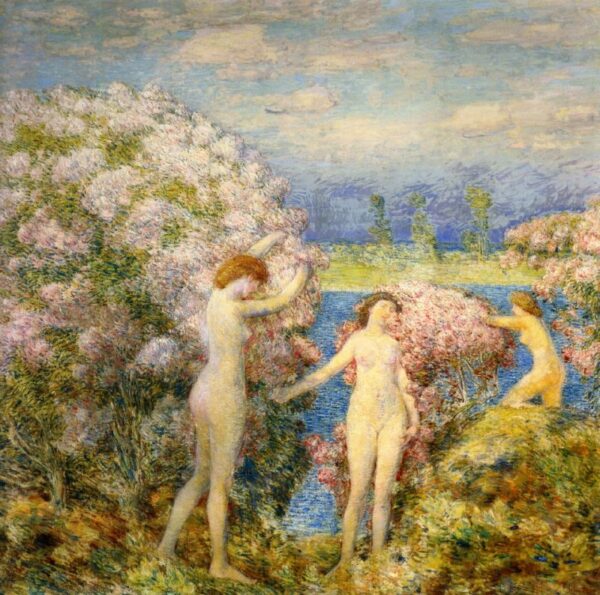 June by Frederick Childe Hassam, hand-painted oil painting reproduction