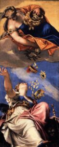 Juno Showering Gifts on Venetia by Paolo Veronese, hand-painted oil painting reproduction
