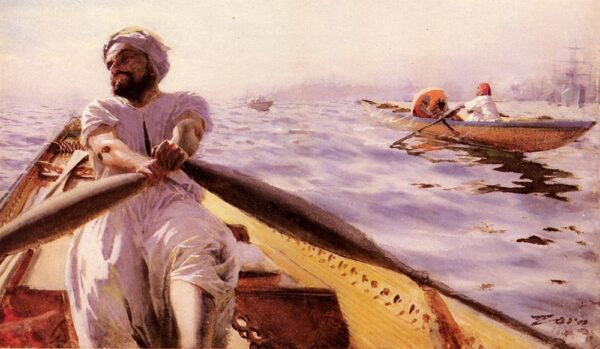 Kaikroddare by Anders Zorn, hand-painted oil painting reproduction