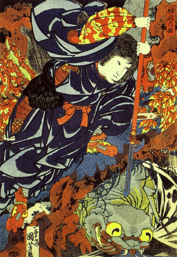 Kamigashihime by Utagawa Kuniyoshi, hand-painted oil painting reproduction
